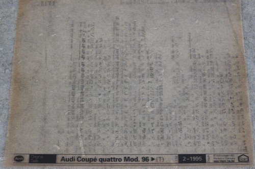 Audi coupe quattro - coupe, "mod.